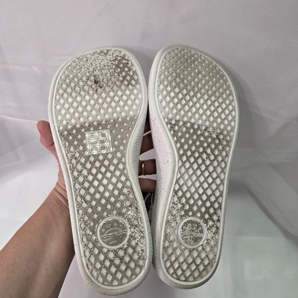 Skechers Bobs Summer Skipper Optical Chill Plush Foam Sandal Taupe Sz 9 Comfort - Picture 8 of 8